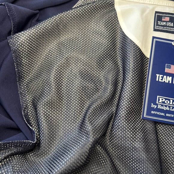 NWT Polo Ralph Lauren Women's Team USA 2024 Olympics Hybrid Jacket Sz L - Picture 2 of 16